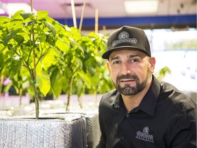 Justin Cooper of Pacific Northwest Garden Supply sells all the equipment a person needs to grow cannabis.