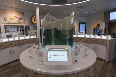 A look inside the BC Cannabis Store in Kamloops, Oct., 17, 2018.