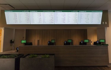 The checkout counter inside the BC Cannabis Store in Kamloops, Oct., 17, 2018.