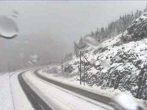 Winter conditions and a vehicle incident have closed the Coquihalla (Highway 5) between Hope and Merritt.