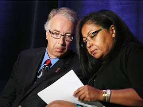 Cheryl Casimer (right), a First Nations Summit executive on the vanguard of child-welfare issues, was steaming mad at the Ministry of Children and Family Development for not telling Aboriginal leaders about the situation.
