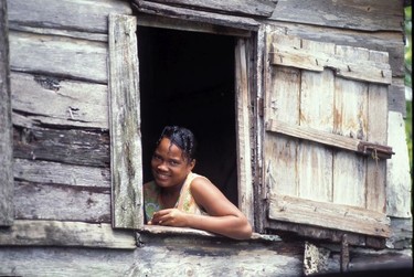 Local girl at Caye Caulker, Belize.