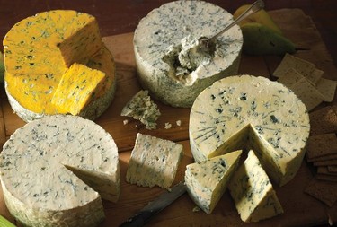 A selection of cheeses from Shepherds Purse.