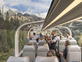 Guides on the Rocky Mountaineer are well-informed about local history and the natural beauty travellers see along the journey.