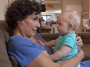 Mara Gordon, seen here with baby Sophie, is one of the medical marijuana warriors featured in Weed the People, screening at the Rio Theatre Dec. 10.