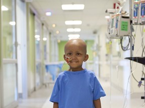 Thariq Daya, age 3, was diagnosed with stage four, high-risk neuroblastoma at BC Children's Hospital.