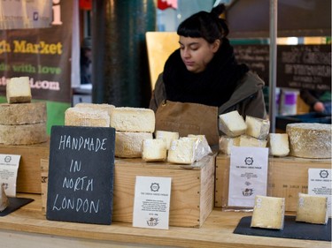 Cheese stall – Borough Market.
