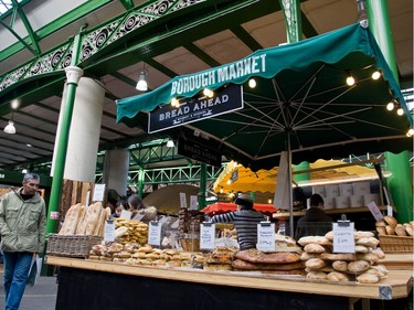 Bread stall – Borough Market.