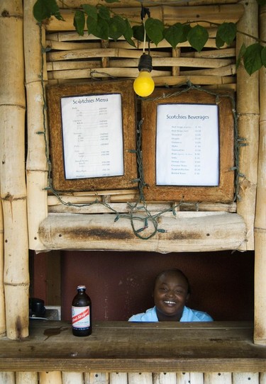 One time use JAMAICA  Time to place your order for jerk chicken or pork at Scotchies, Montego Bay.  caribbean2.0  Caribbean Travel2.0  PHOTO CREDIT: Paul Marshall [PNG Merlin Archive]