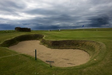 Par-5 11th hole - Craigielaw Golf Club.