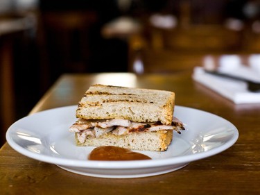 London's best bacon sandwich at St .John Bread & Wine on the East End Food Tour.