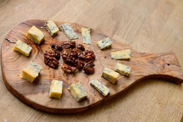 Cheese platter at The House Of Androuet  on the East End Food Tour.