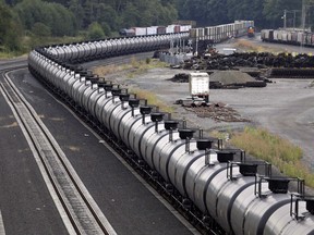 Buying new locomotives and rail cars isn't a short-term fix to the oil crisis in part, Ottawa says, because it would take at least a year to get the new trains in place.