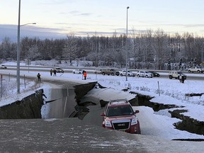 A 6.6 magnitude earthquake was recorded near Anchorage, Alaska Friday.