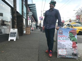 Baxter Bayer, the owner of Running Tours Inc. in Kitsilano and the brains behind the popular Big Elf Run, is getting ready to host the fourth annual festive fun run in Stanley Park on Saturday, Dec. 15.