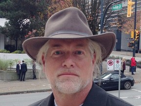 Blair Wilson attends B.C. Supreme Court in 2015 for his defamation suit against The Province.