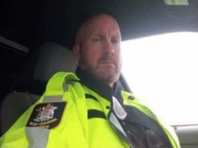 Kevin Johnston, 50, was employed in Kamloops as a deputy with the B.C. Sheriff Service when he was arrested.