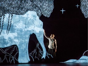 Dancer Dennier Alamanos in a scene from Akram Khan's Chotto Desh, coming to SFU Goldcorp Centre for the Arts Nov. 21-24.
