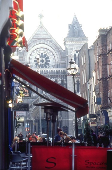 Dublin street scene.