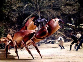 Director Cy Enfield's 1961 adaptation of Jules Verne's Mysterious Island features the SuperDynaMation pioneered by Ray Harryhausen.