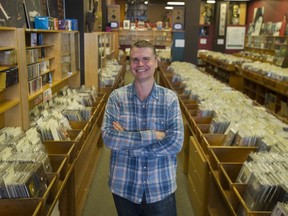 Ed Savenye of Sikora's Classical Records in Vancouver.