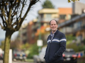 Aaron Licker is a geographer who created some maps with newly released Vancouver voter data showing the city's political landscape is changing from the historical east-west divide along Main Street, to more of a north-south split.