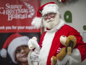 Ben Cohen plays Santa every year.