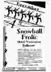 A Nov. 29, 1930, ad for the Snowball Frolic, a dance put on by the Daily Province to raise funds for its Santa Claus Fund.