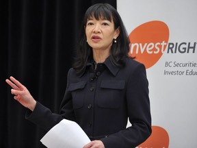BCSC Chairwoman and CEO Brenda Leong was paid a bonus of $139,120, a 32-per-cent bonus on her base salary of $434,748.