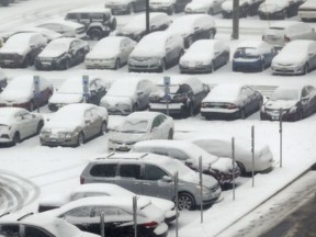 The Insurance Corporation of B.C. is reminding shoppers to be careful and patient when parking at their local mall this holiday season, citing data that shows a December peak in mall parking lot crashes.