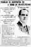 June 10, 1919 story in the Vancouver World on B.C.’s former Prohibition commissioner Walter C. Findlay being sentenced to two years in jail for theft of liquor from the government.