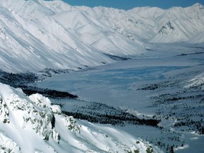 This undated photo shows the Arctic National Wildlife Refuge in Alaska.