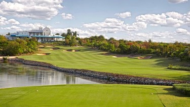 CuisinArt Golf Club's 18th hole.