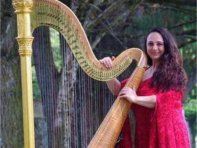 Join classical harp player Lani Krantz and the rest of the Winter Harp posse at St. Andrew's-Wesley United Church Dec. 16.