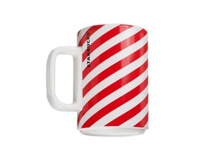 Ceramic Candy Cane mug. $12.95 | Starbucks Canada