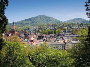 City view of Baden-Baden, Germany.