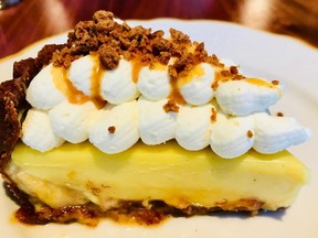 Banana cream pie at Coquille.