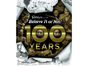 A perfect gift for all ages, as long as they are curious, is the 100th anniversary edition of the Ripley's Believe It Or Not!.