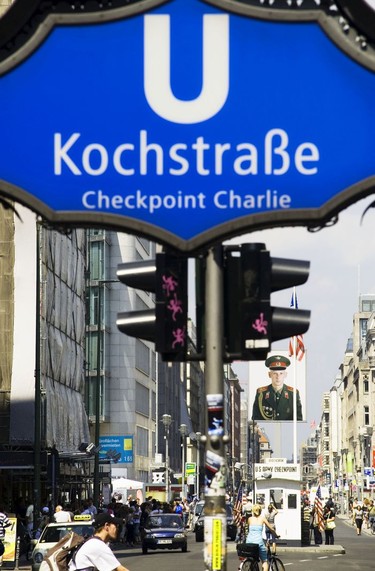 Infamous Checkpoint Charlie.