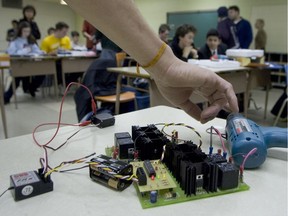 FILE PHOTO : A B.C. teacher has been suspended after an incident in a robotics class in Sept. 2017.