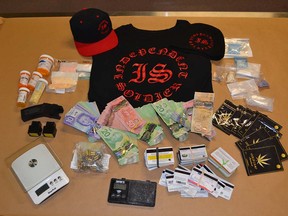 Mounties in Kelowna believe they have cut off a conduit of drugs to the Okanagan Valley after raiding a gang member's home like the Grinch who stole Christmas.