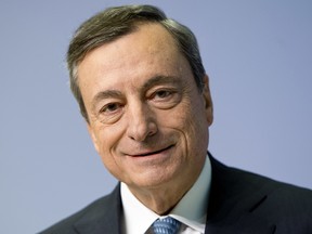 President of European Central Bank Mario Draghi