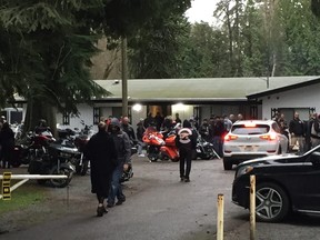 Hells Angels Hardside chapter opening a clubhouse at 18068 96 Ave. in Surrey.
