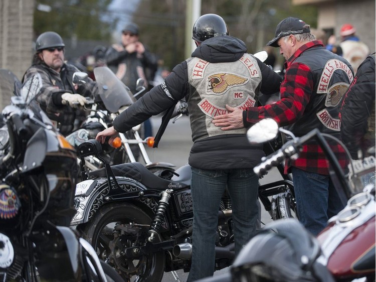 Photos: Hells Angels members attend Chad Wilson's funeral in Maple ...