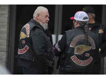 Photos: Hells Angels members attend Chad Wilson's funeral in Maple ...