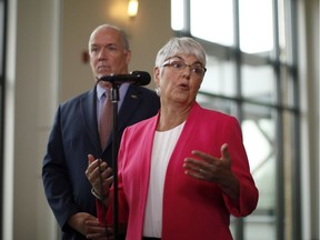 Finance Minister Carole James and Premier John Horgan have introduced an Employer Health Tax that replaces the current Medical Services Plan.