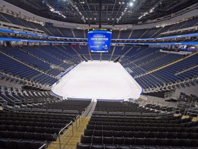 The Centre Videotron is shown, Tuesday, September 8, 2015 in Quebec City.