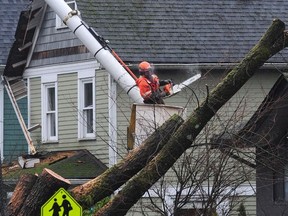 FILE PHOTO - B.C. Hydro is scrambling to restore power to nearly 12,000 customers in Langley, while sections of Surrey, Abbotsford, Maple Ridge, Chilliwack and Mission are also without power.