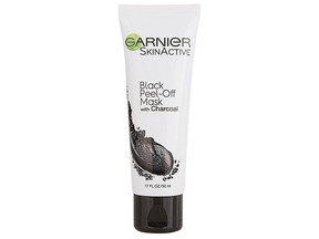 Garnier SkinActive Black Peel-Off Mask with Charcoal.