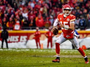 The exciting play of Kansas City Chiefs' quarterback Patrick Mahomes has helped boost TV numbers in the NFL playoffs this year. Expect more of the same this Sunday when he squares off against Tom Brady and the New England Patriots.